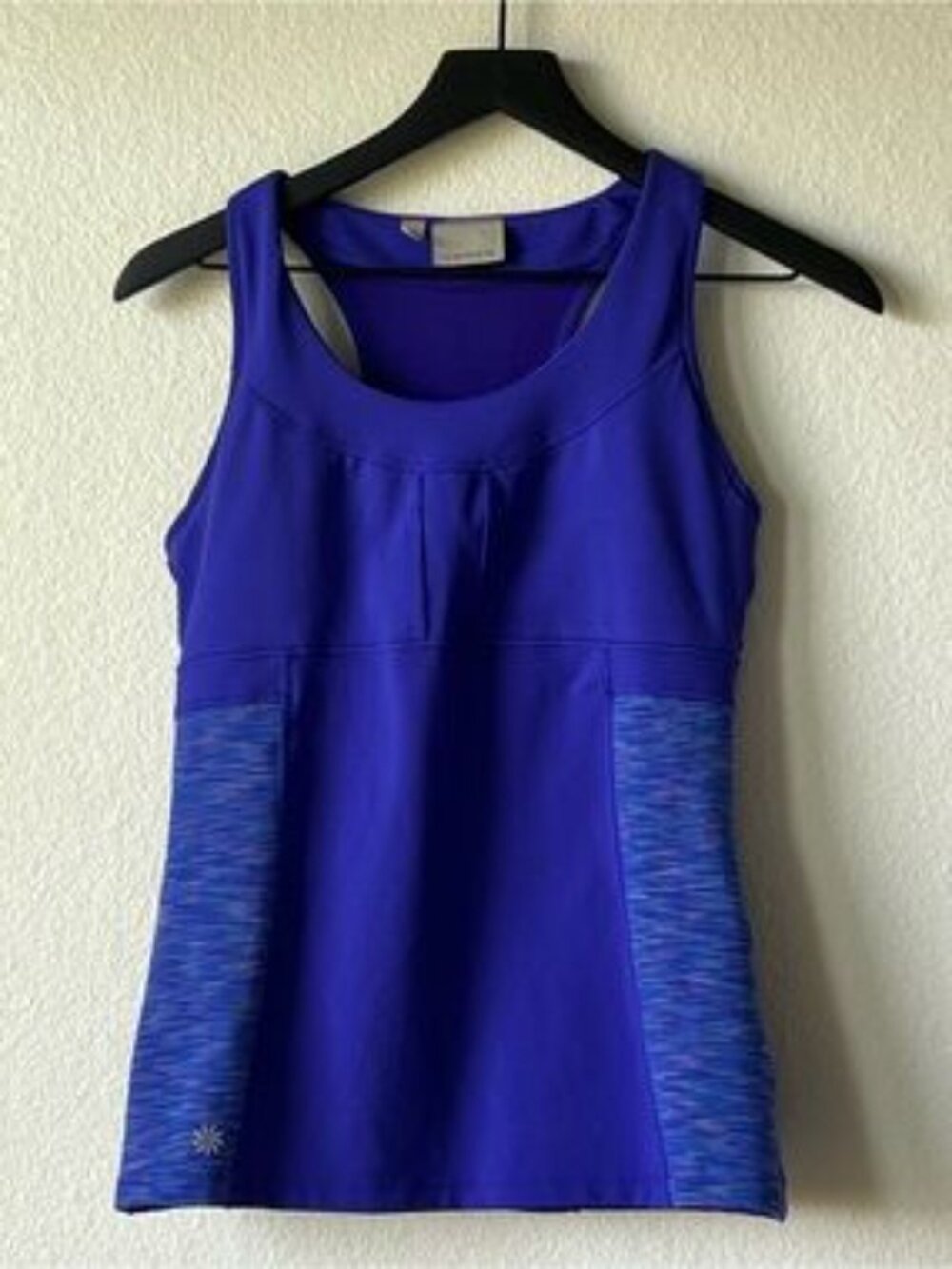 Blue Racerback Tank Top - Picture 2 of 3